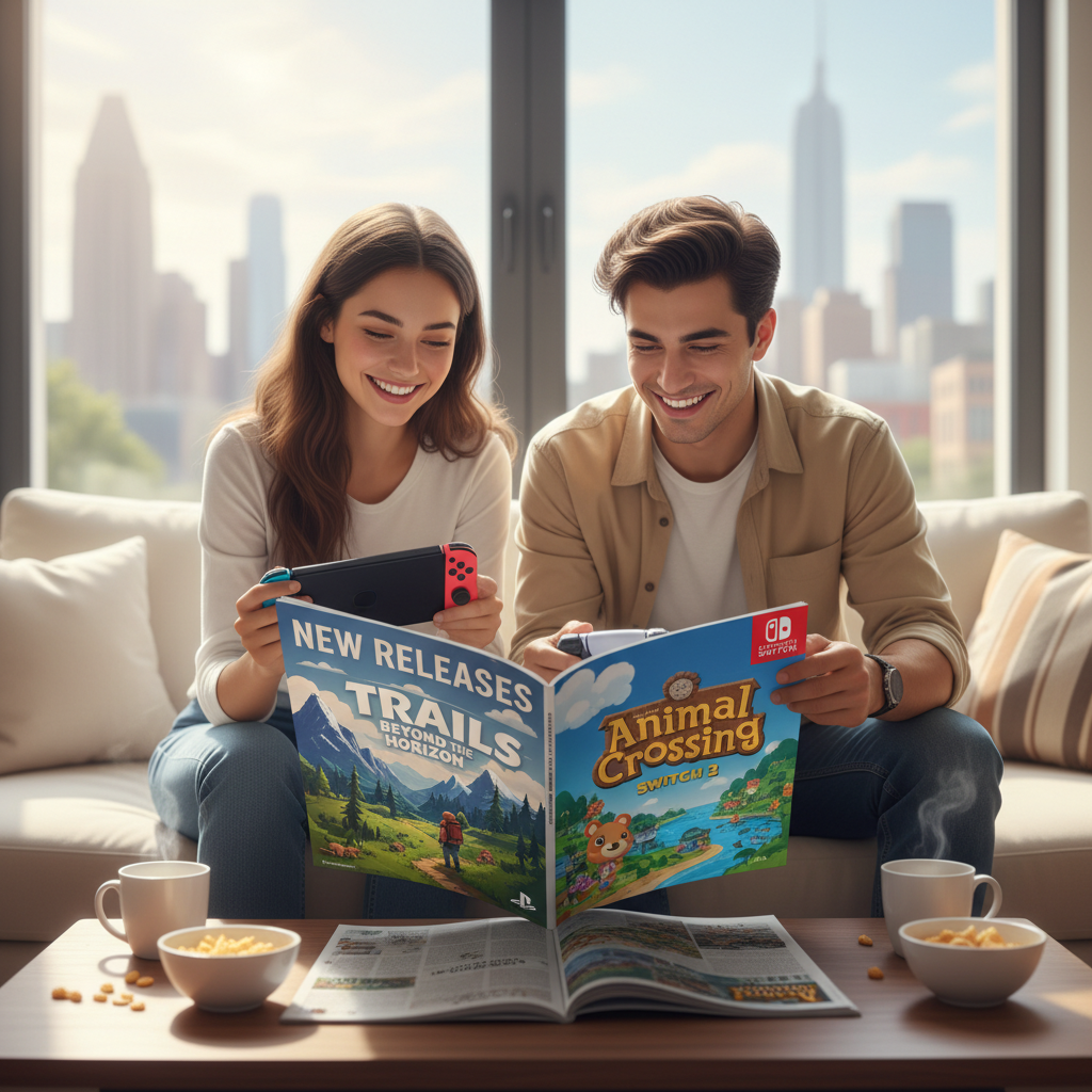 Today's Major Gaming Releases: Trails & Animal Crossing Lead the Way!