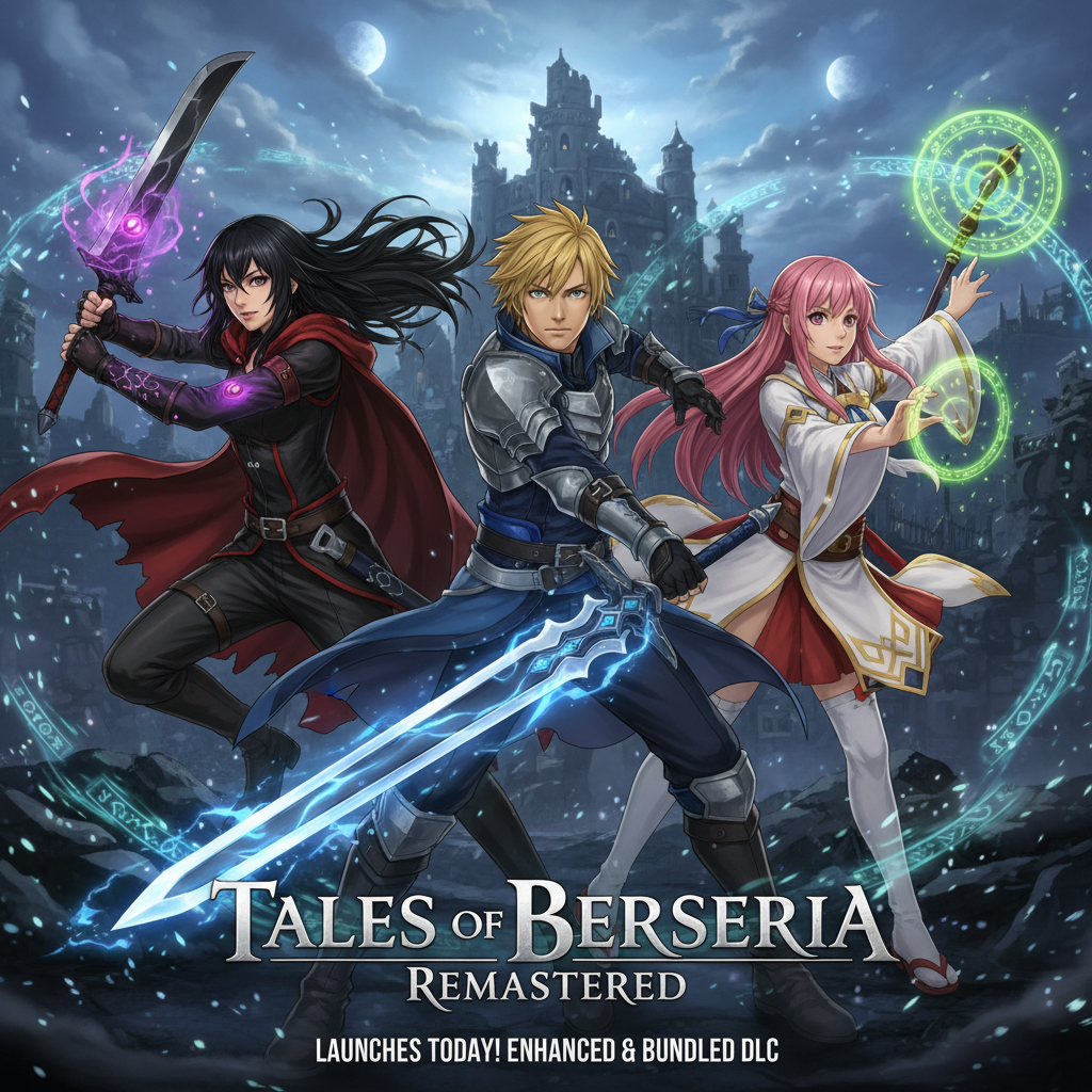 Tales of Berseria Remastered Launches Today, February 27, 2026!