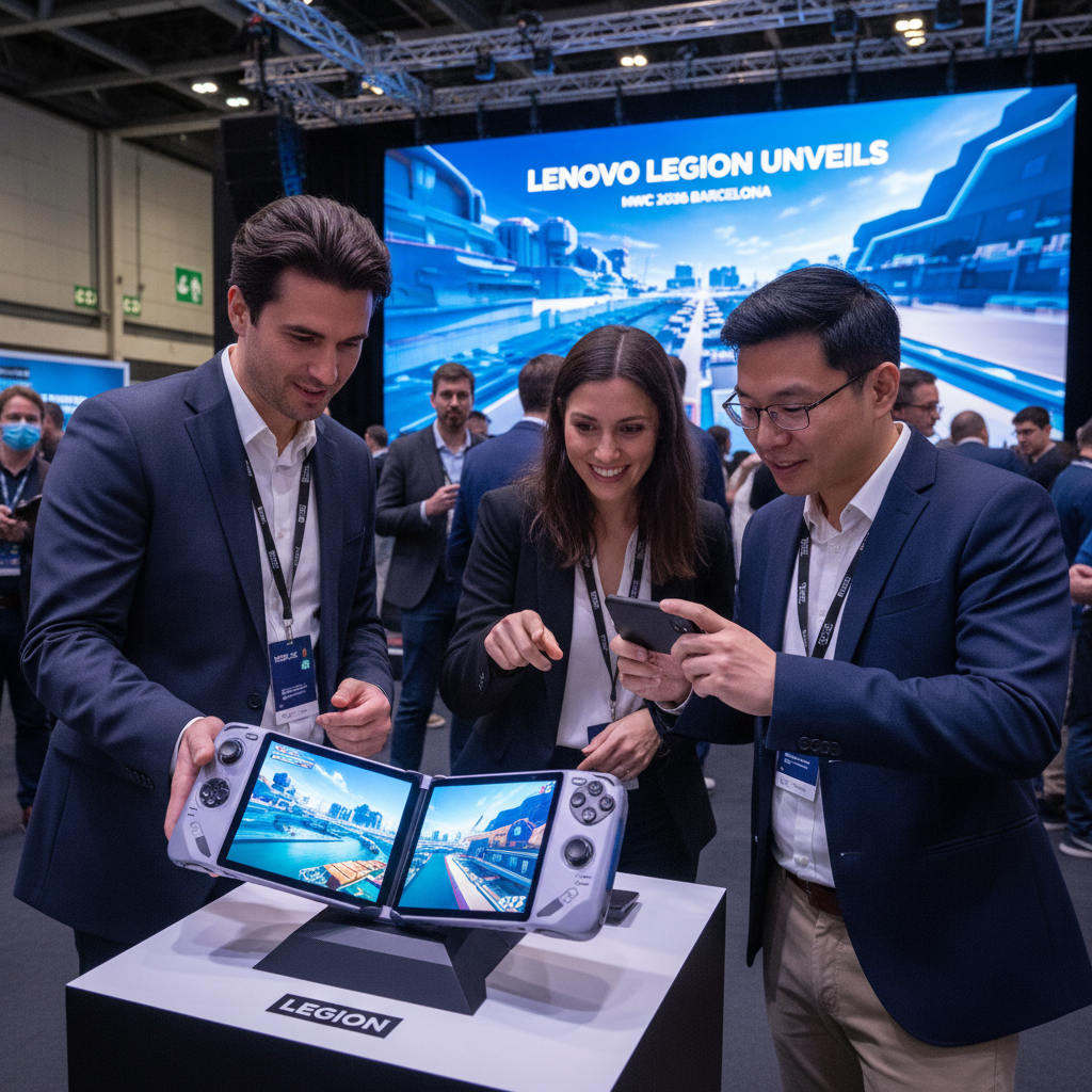 Lenovo Kicks Off MWC 2026 with Wild Foldable Gaming Handheld and Honor's Robot Phone!