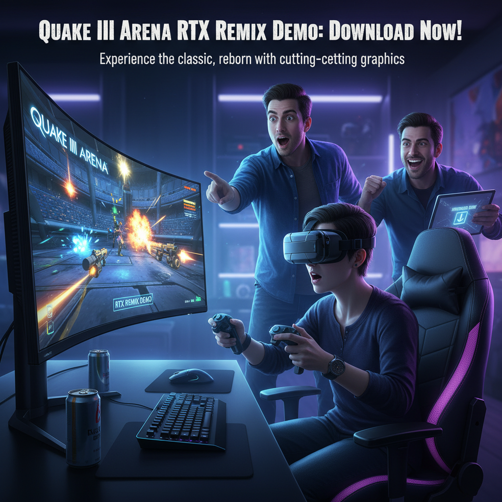 Quake 3 RTX Demo Available Now – A Classic Reborn with Path Tracing!
