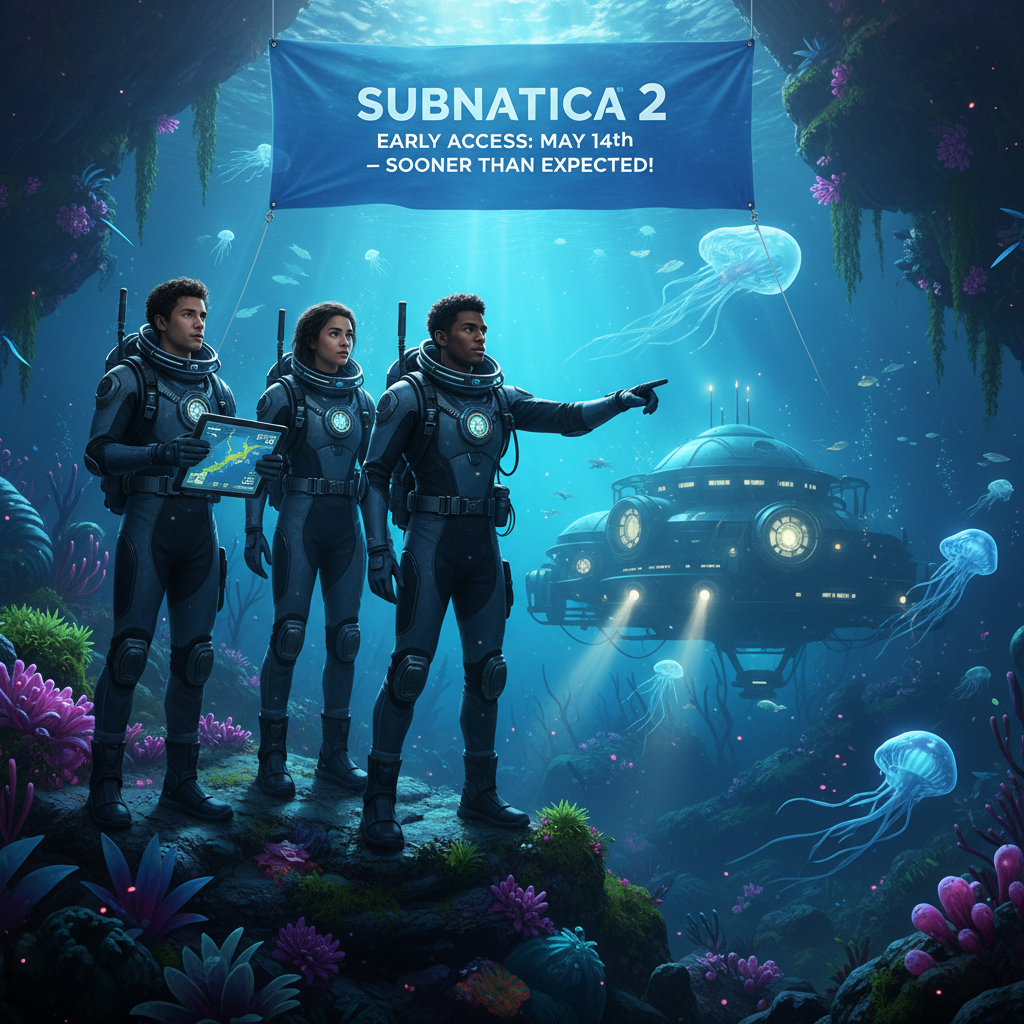 Subnautica 2 Early Access Release Date Announced - May 14th