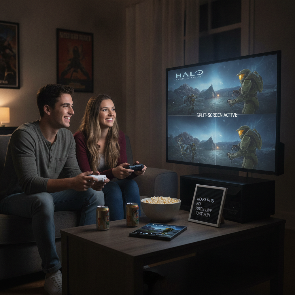 Xbox Reverses Course: Halo: Campaign Evolved Split-Screen Will NOT Require PS Plus After Fan Outcry