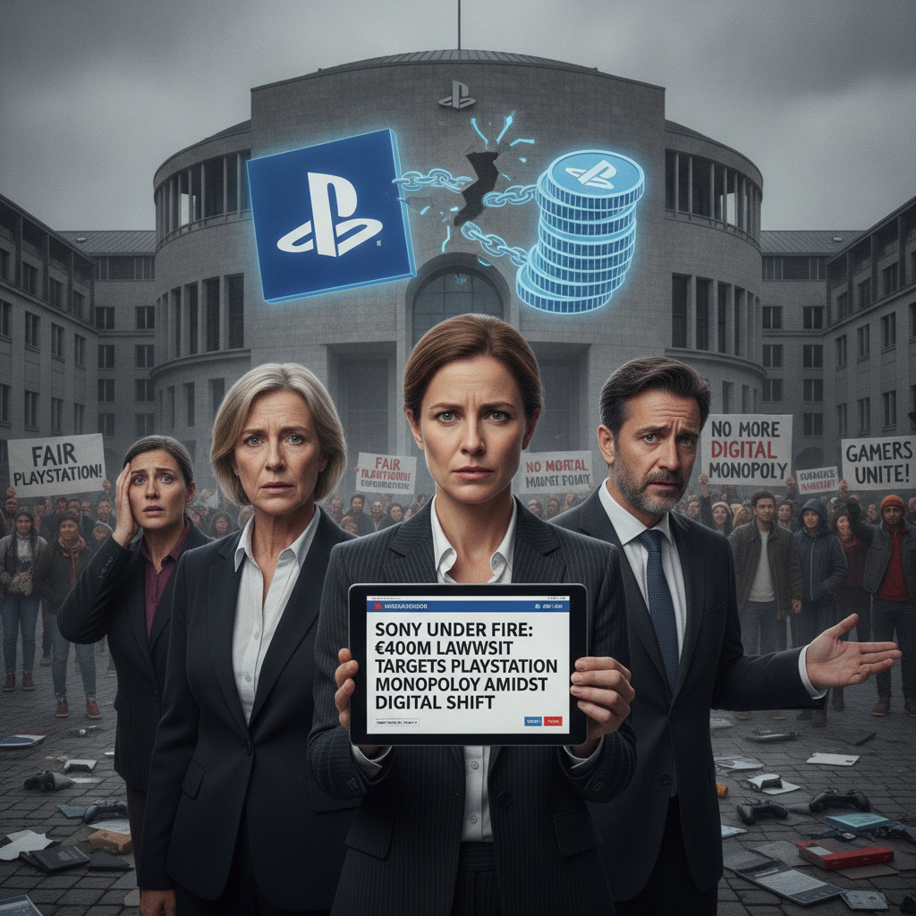 Sony Under Fire: Facing €400 Million Lawsuit and Digital Future Scrutiny
