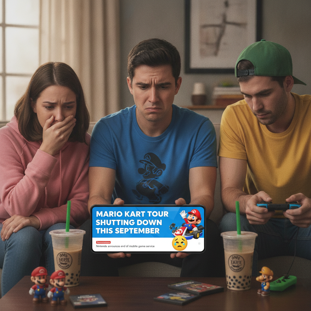 End of an Era: Mario Kart Tour Set to Shut Down This September