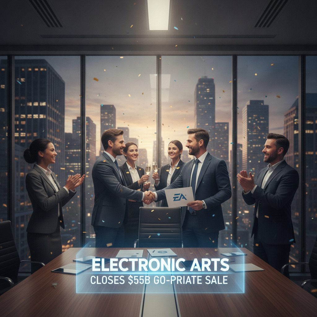 Electronic Arts Goes Private in Historic $55 Billion Deal