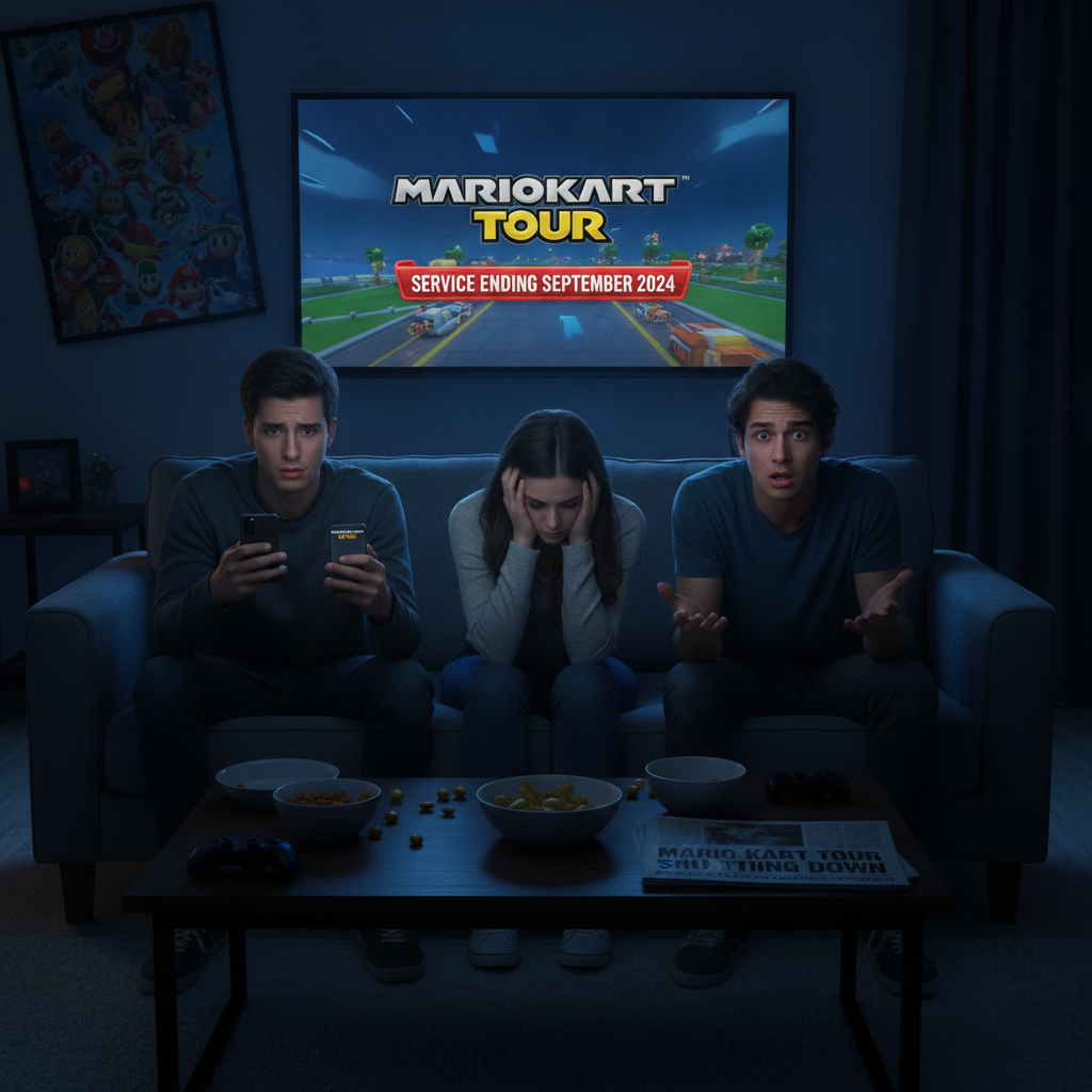 End of the Road: Mario Kart Tour Set to Shut Down This September