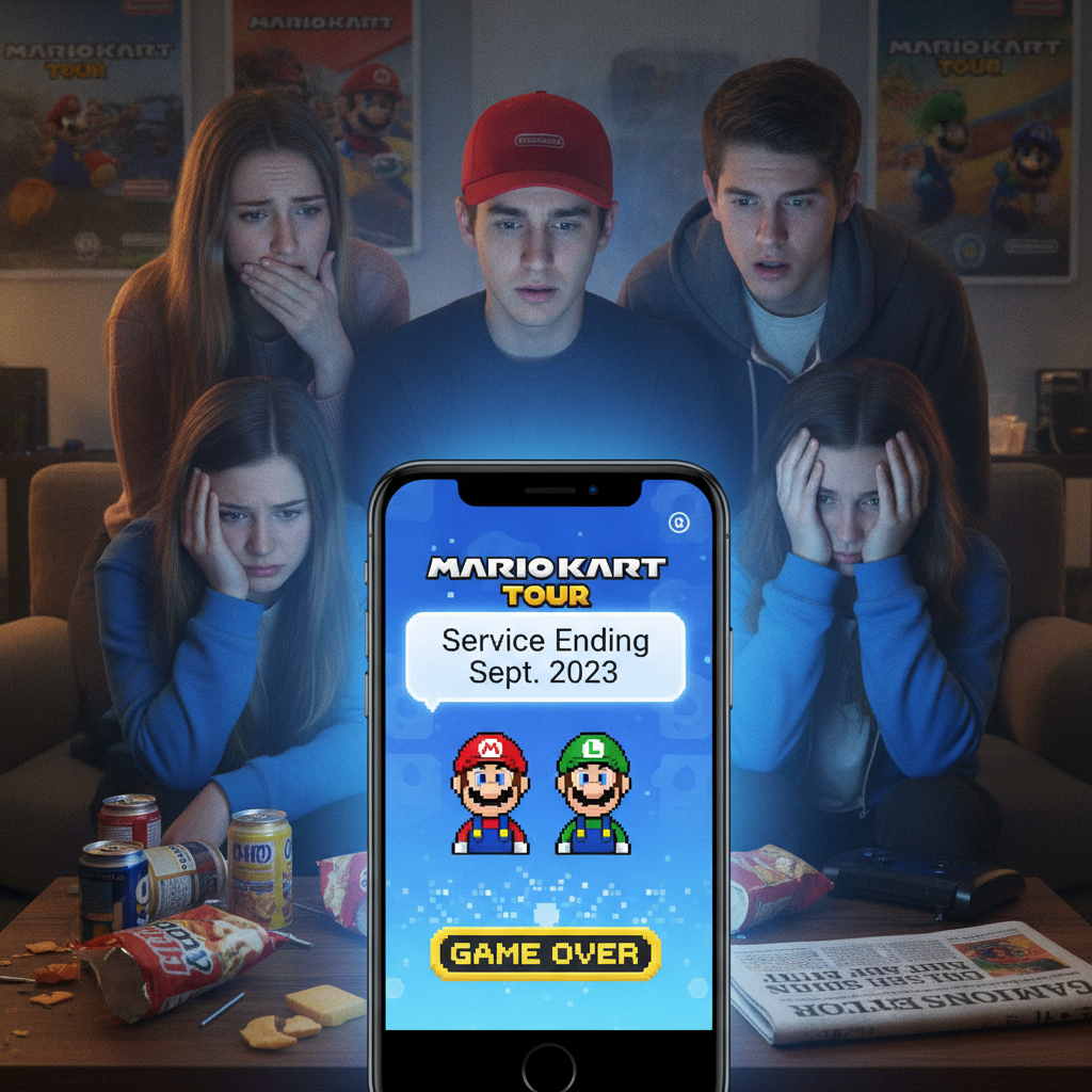 End of the Road: Mario Kart Tour Set to Shut Down This September